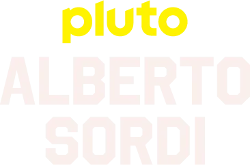 Logo Pluto TV Alberto Sordi