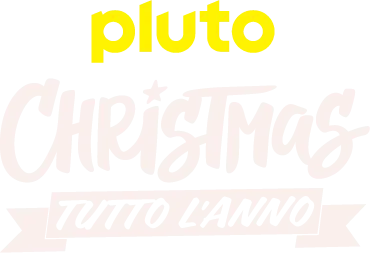 Logo Pluto TV Christmas tutto l'anno